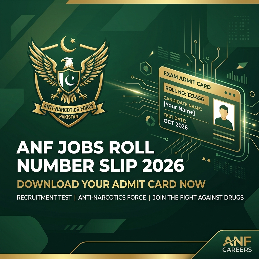 ANF Jobs Roll Number Slip 2026