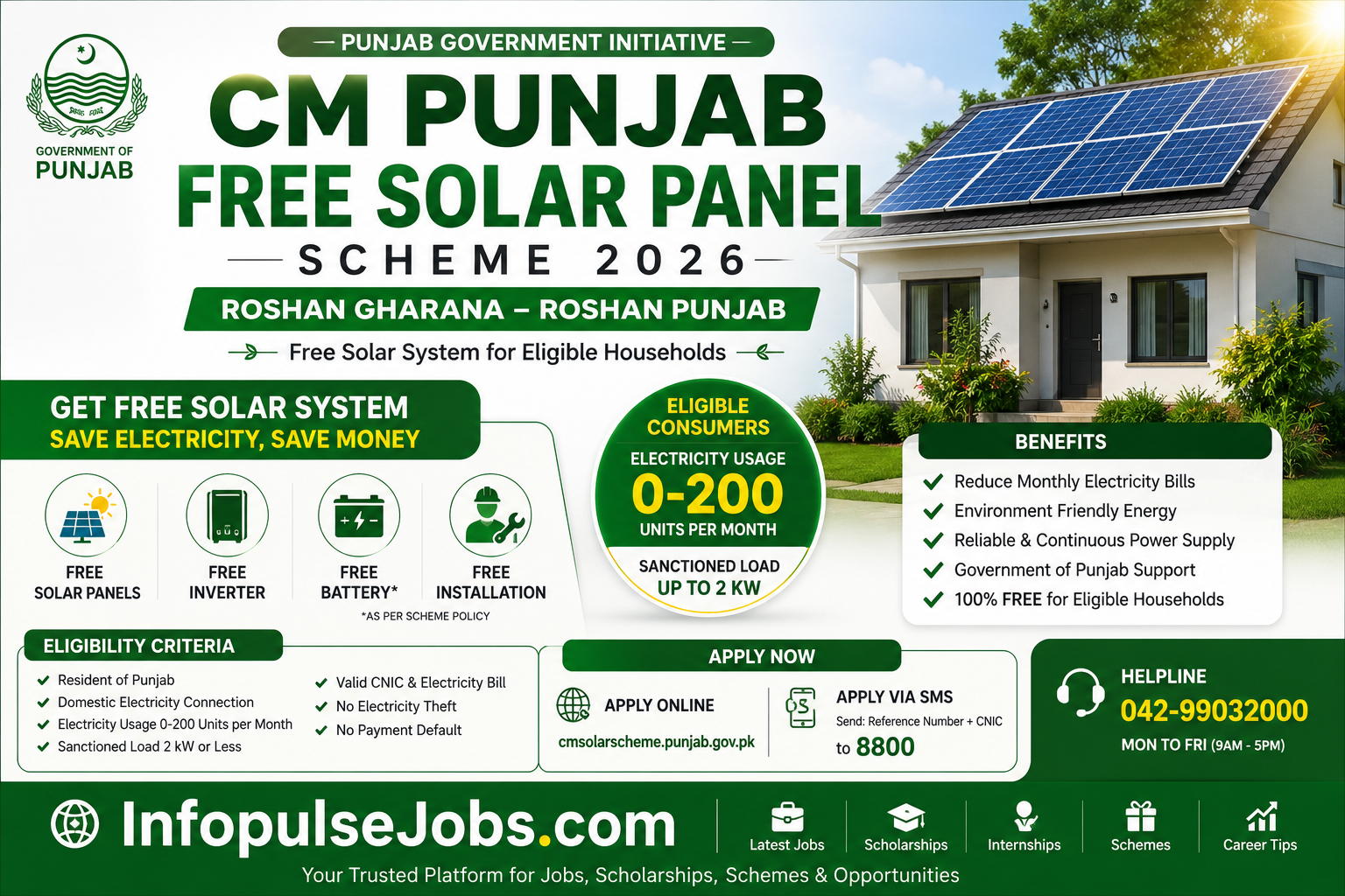 Chief Minister Solar Panel Advertisement